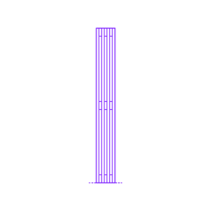 Buildings Wood Columns Square Spaced Line Art Illustration Svg, Free Vectors File